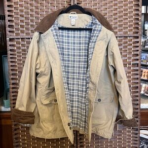 Northwest Territory Tan and Brown Chore  Jacket XL - Vintage!